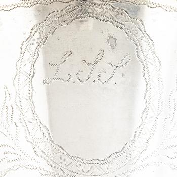 A silver beaker by Nils Tornberg, Linköping 1810.