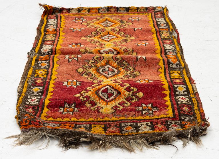 An Antique Anatolian Pillow, possibly from the Sivas area, c. 118 x 60 cm.