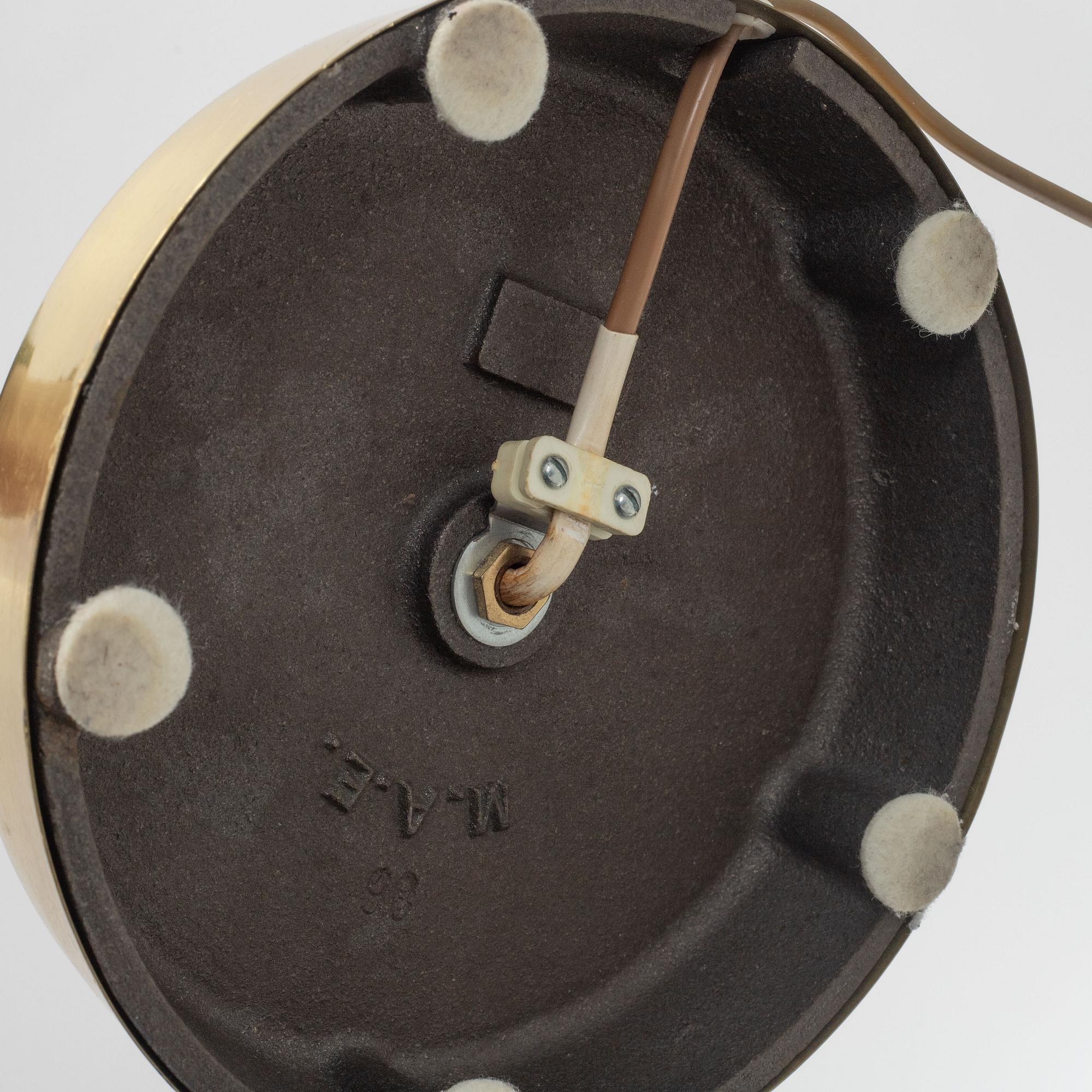 A pair of floor lights, Möller Armatur Eskilstuna, 1950's/60's.