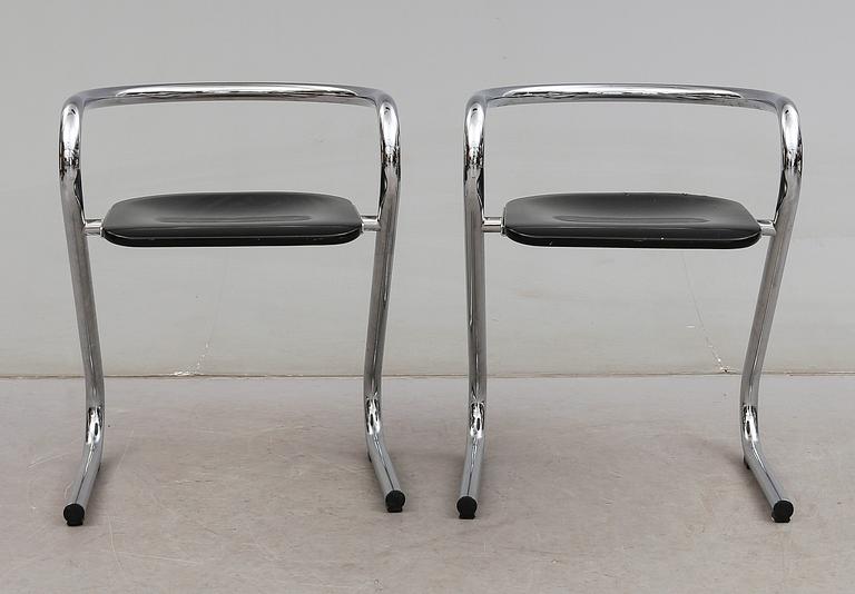 STOLAR, 1 par, Börge Lindau och Bo Lindekrantz, Lammhults, 1900-talets andra hälft.