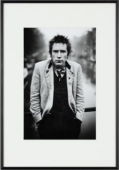 Anton Corbijn, "Johnny Rotten, Amsterdam", 1977.