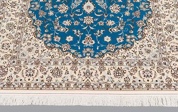 Matta, Nain part silk s.k 6LAA, ca 237 x 157 cm.