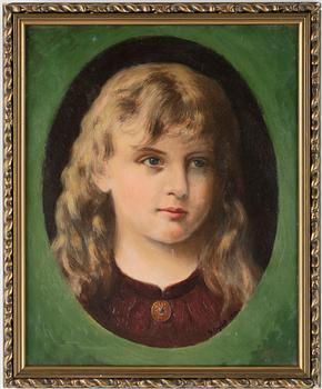 SIMEON ÖQVIST, olja på pannå, sign o dat 1899.