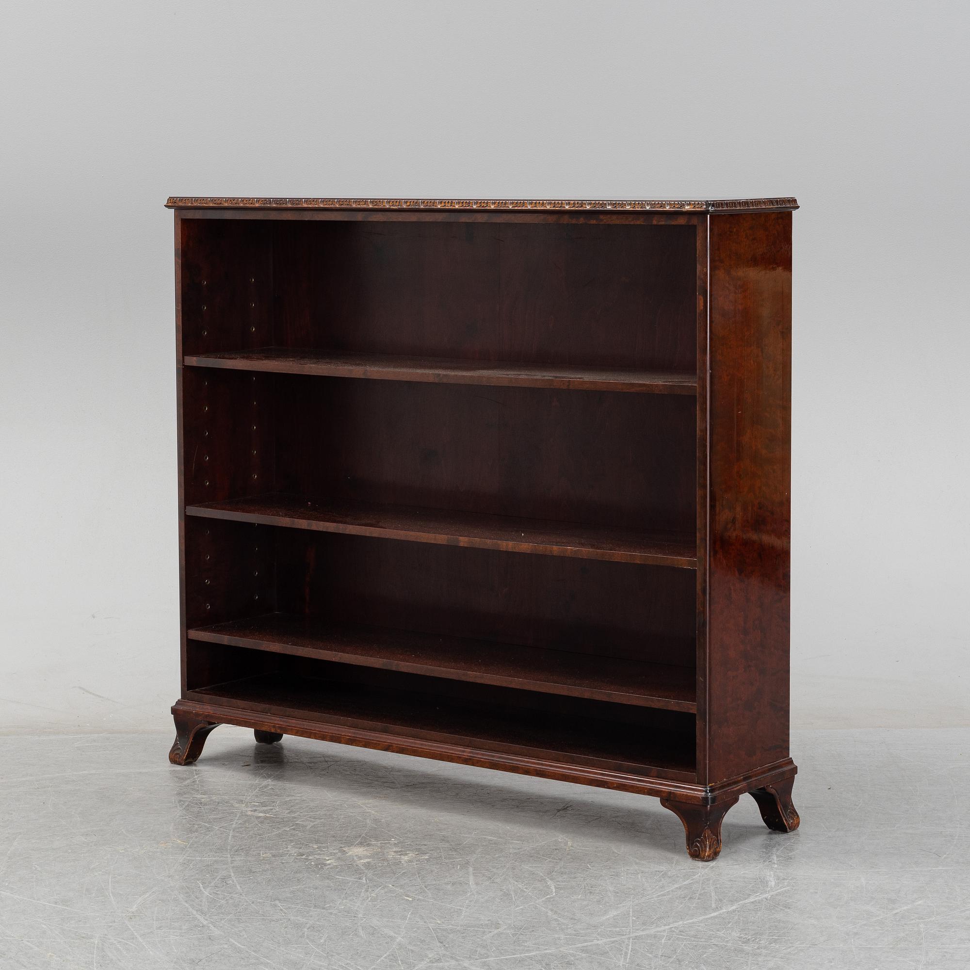 A birch bookcase, 1920's.