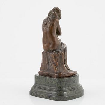 Unidentidied artist, sculpture, bronze.