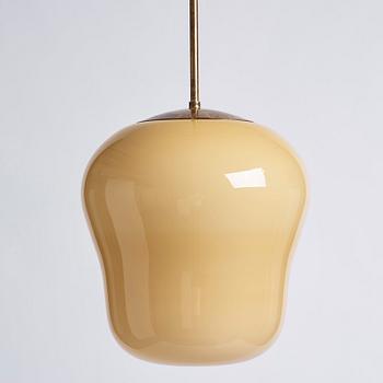 Harald Notini, a pair of ceiling lamps, model '11335/A', Arvid Böhlmarks Lampfabrik, Sweden, 1940s.