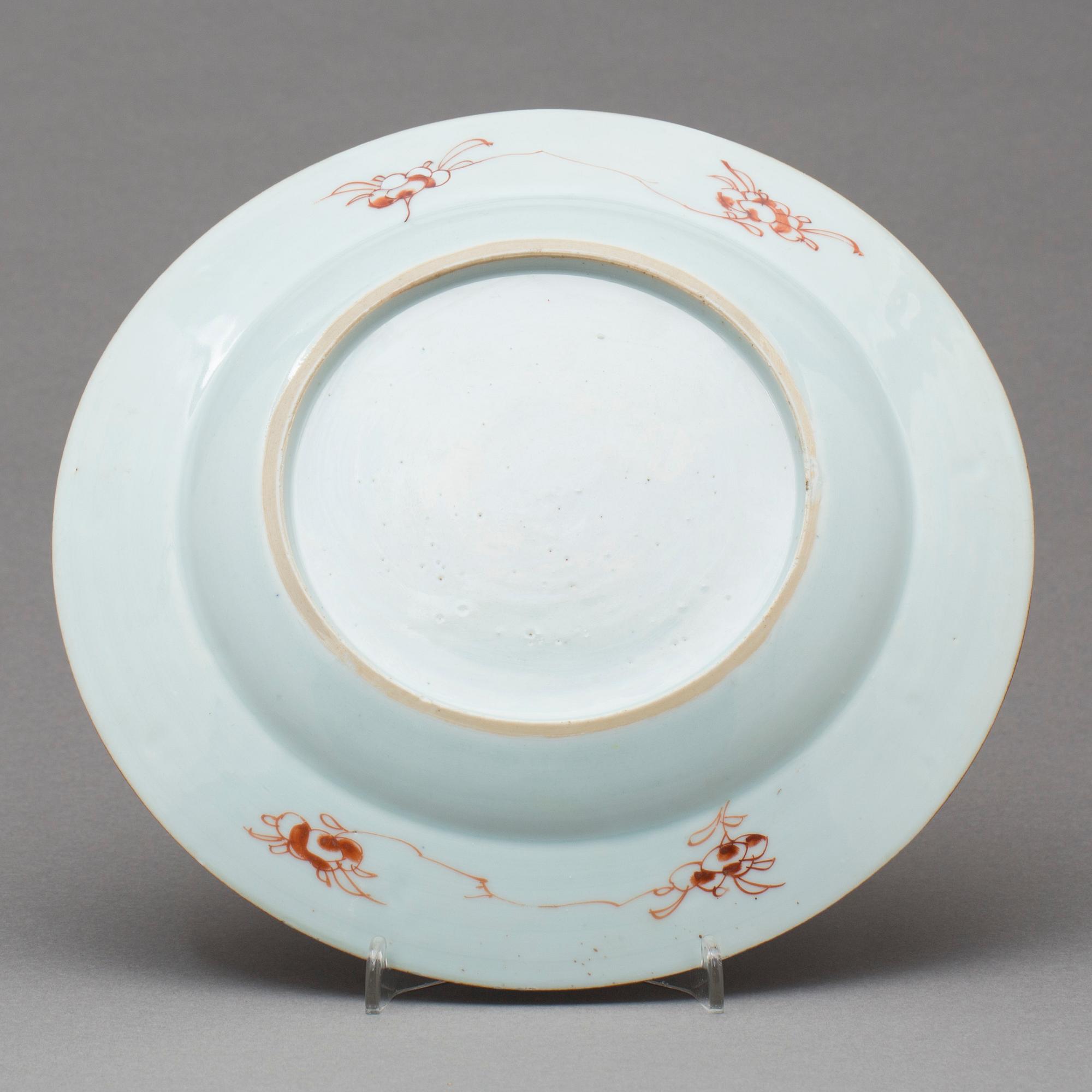 TALLRIK, porslin, Kina,  Qianlong (1736-95).