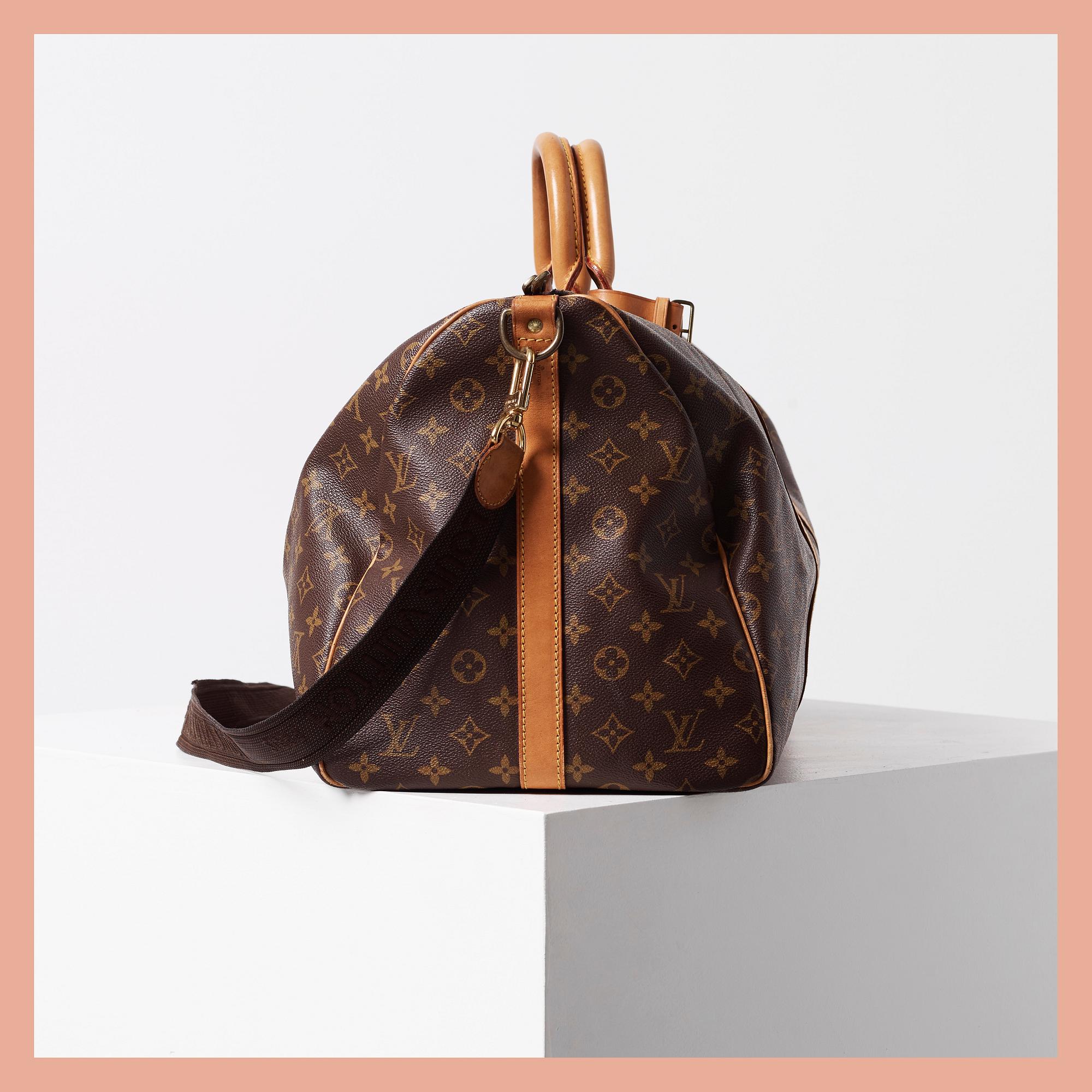 VÄSKA, Keepall Bandouliére 55, Louis Vuitton, 1985.