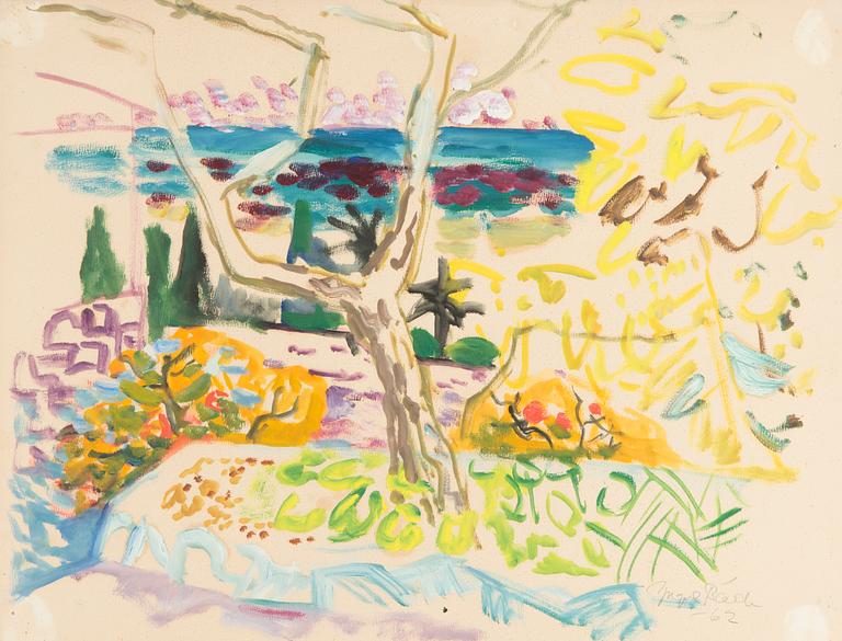 Yngve Bäck, "Puutarha, Etelä-Tanska".