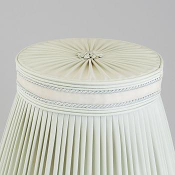 A 'Sgraffito' table light by Josef Ekberg for Gustavsberg, signed and dated 1921.