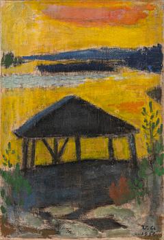 Wäinö Aaltonen, Skymningslandskap.