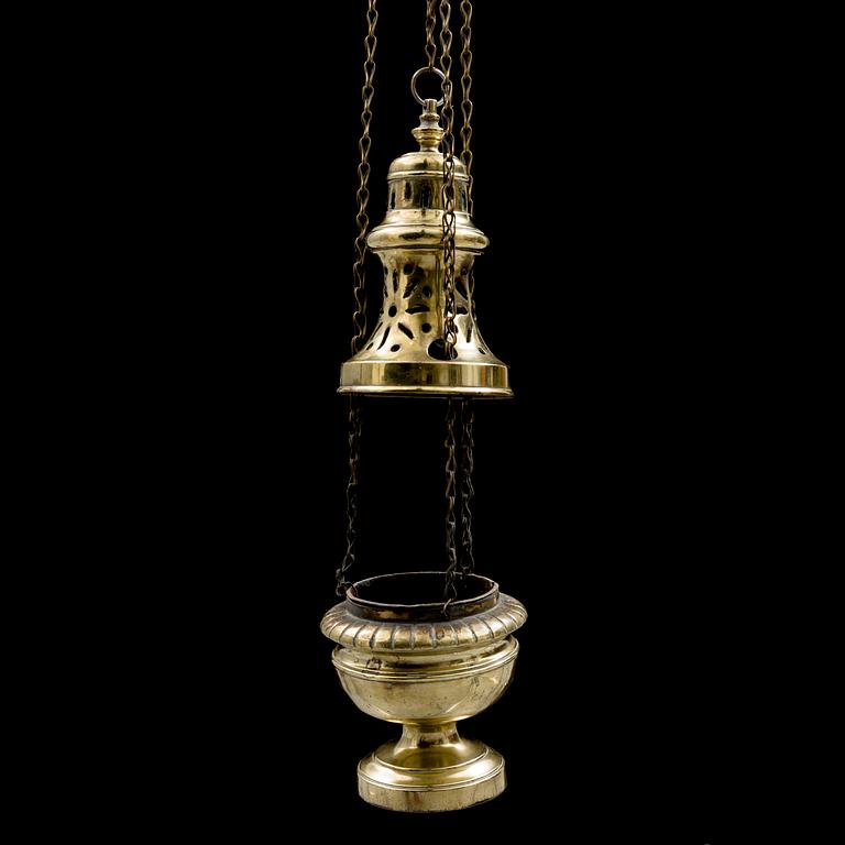 RÖKELSEKAR, brons, 1700-tal.