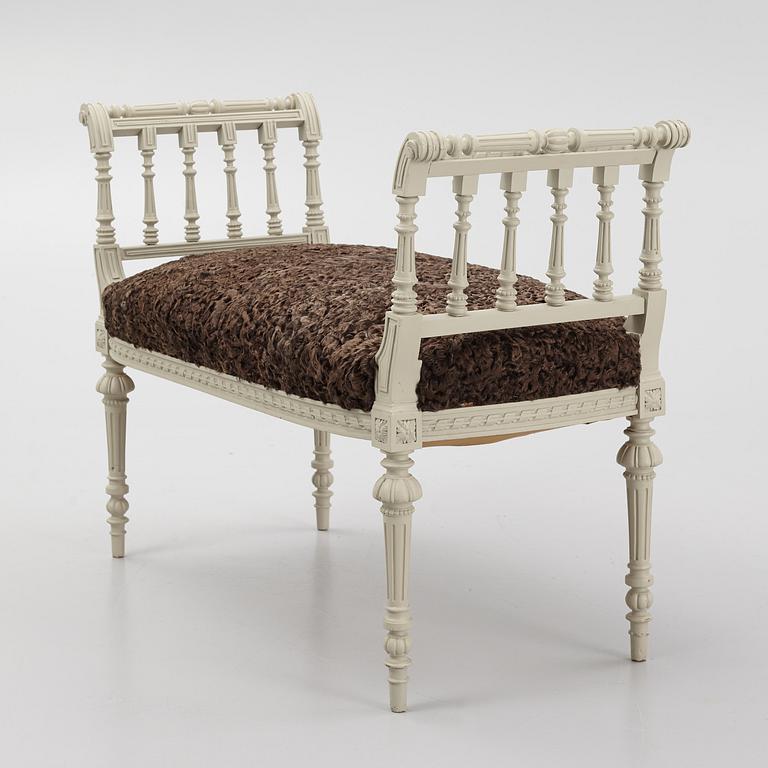 Banquet chair, Gustavian style, late 19th century.