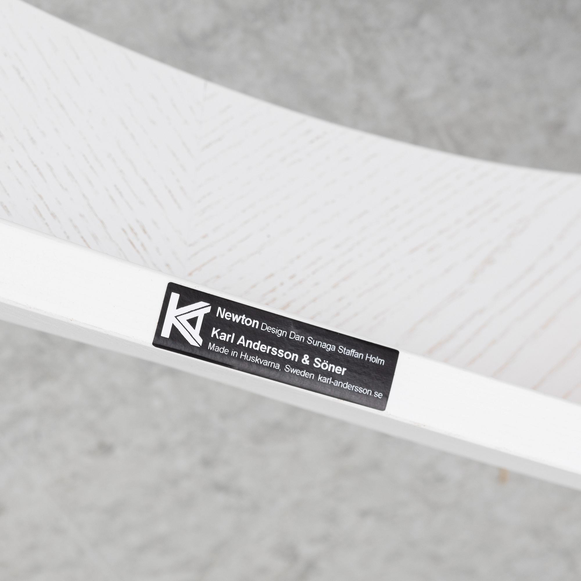 Dan Sunaga & Staffan Holm, soffbord, "Newton", Karl Andersson & Söner.