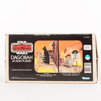 STAR WARS, 3 stycken playsets i kartonger, 1970/80-tal.