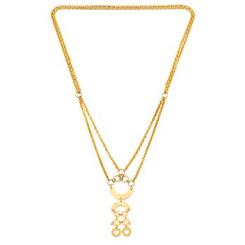 Siv Lagerström, brass necklace.