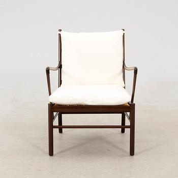 Ole Wanscher, fåtölj "Colonial Chair PJ 149", Poul Jeppesen, Danmark.