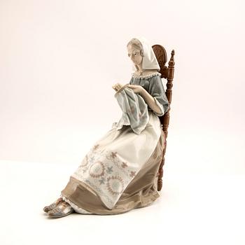 Figurin Lladro Spanien 1900-talets andra hälft porslin.