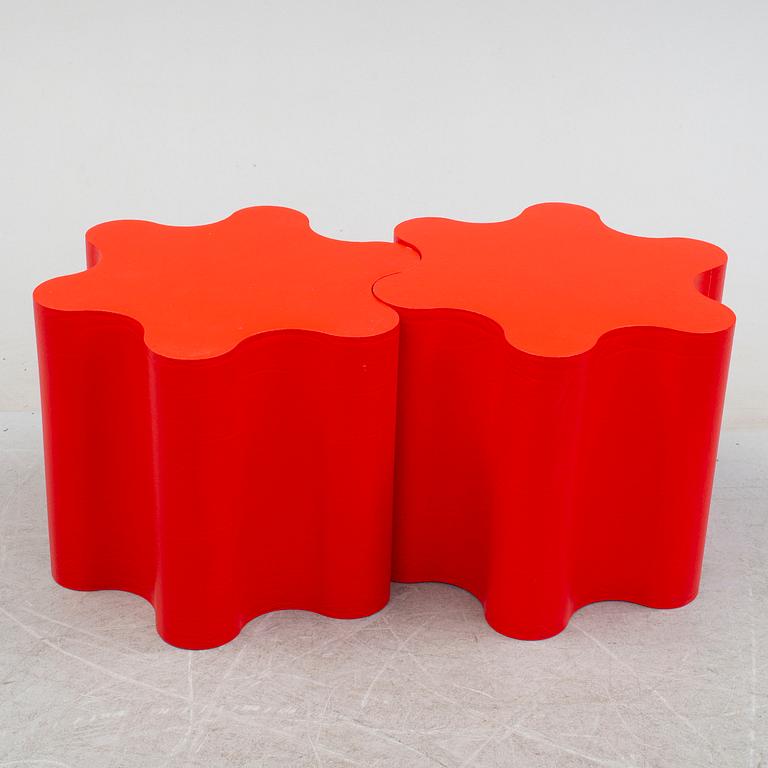 A pair of 'Flower' stools, by Claesson Koivisto Rune, Offecct.