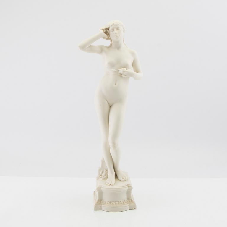 Per Hasselberg, after, parian sculpture, Gustafsberg 1899.