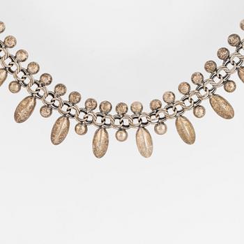 HERMANN SIERSBOL, sterling silver necklace. Denmark.