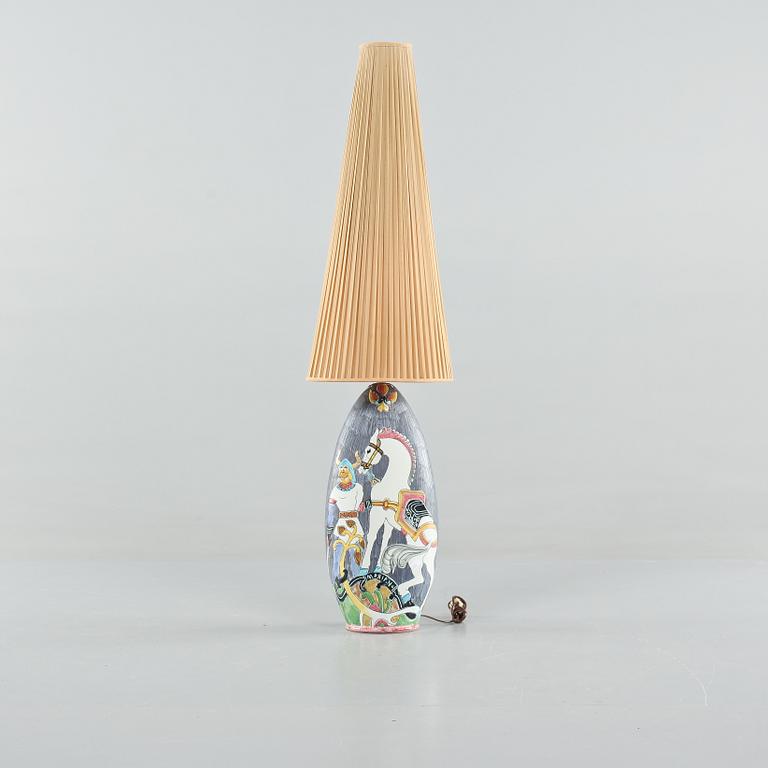 GOLVLAMPA,  Marian Zawadsky, Tilgmans Keramik, 1900-talets andra hälft.