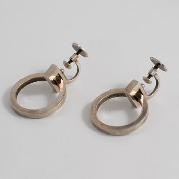 WIWEN NILSSON, Lund, 1955, örhängen.