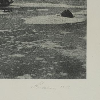 John Hertzberg, View towards Södermalm.