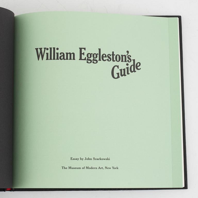 William Eggleston, photo books, two volumes.