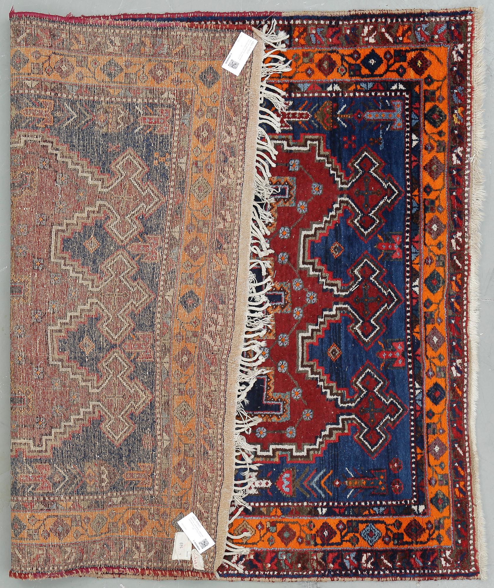 MATTA, semiantik, sannolikt Västpersisk, ca 170x133 cm.