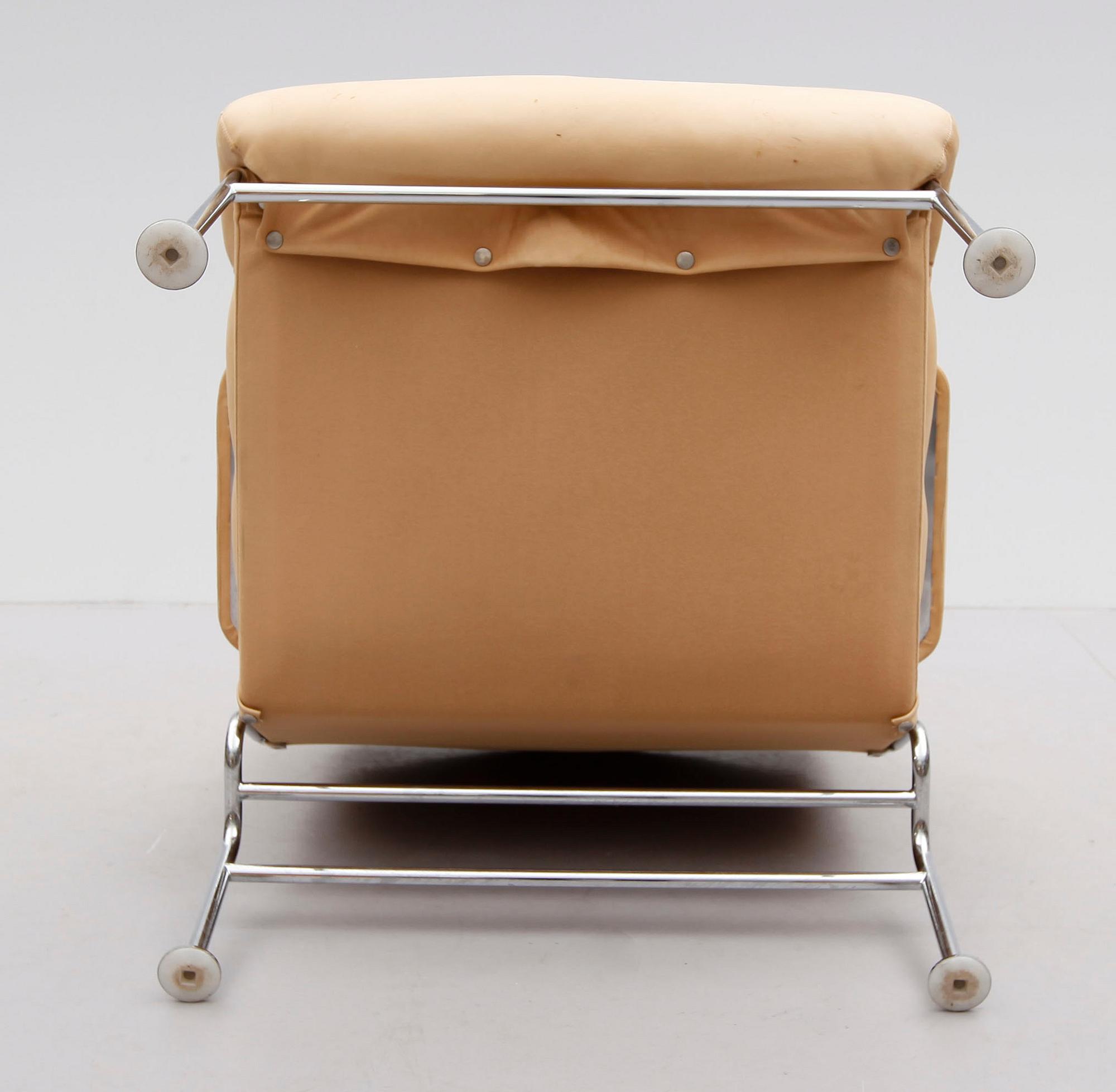 FÅTÖLJ, "Birgitta", Bruno Mathsson, Dux, 1900-talets andra hälft.