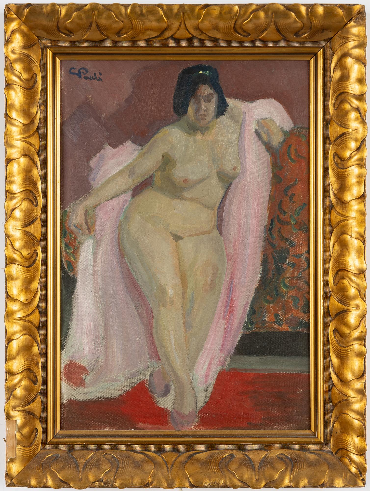 Georg Pauli, Model study.