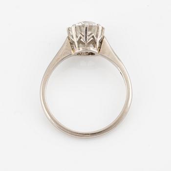 Ring, 18K white gold with old-cut diamond.