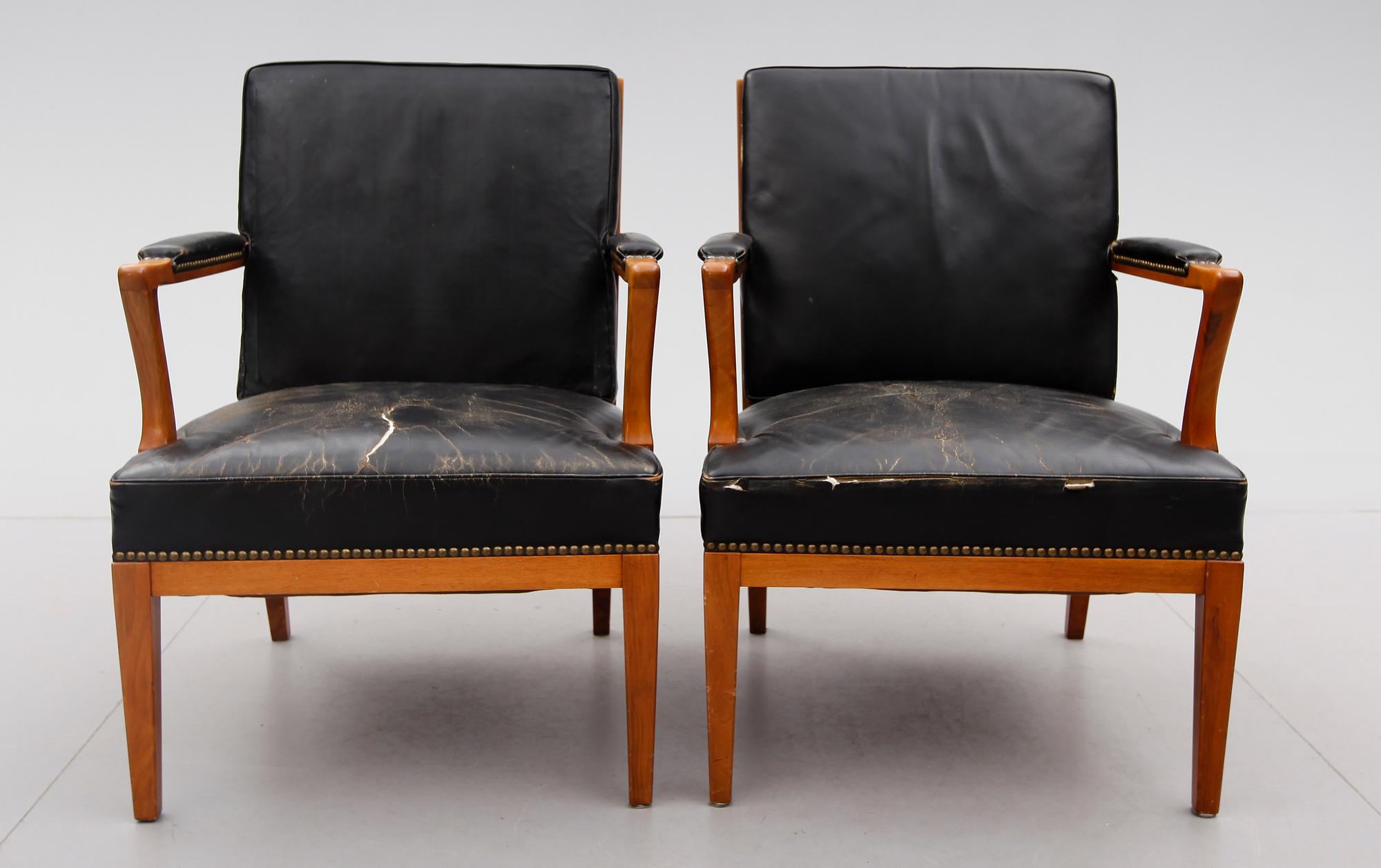 FÅTÖLJER, 1 par, AB Chamberts Möbelfabrik, 1959.