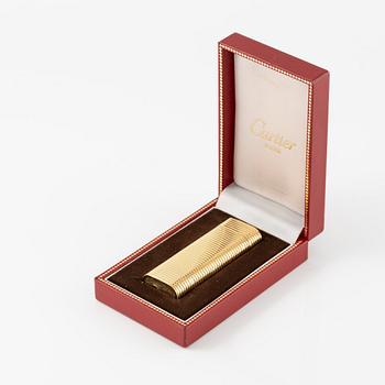 Cartier, lighter, gilded,