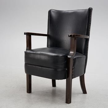 Otto Schulz, attributed, armchair, Boet 1930s.