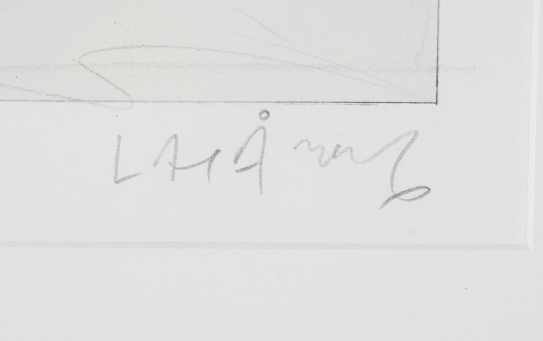 ÅBERG, LASSE, litografi, sign o numr 120/150.