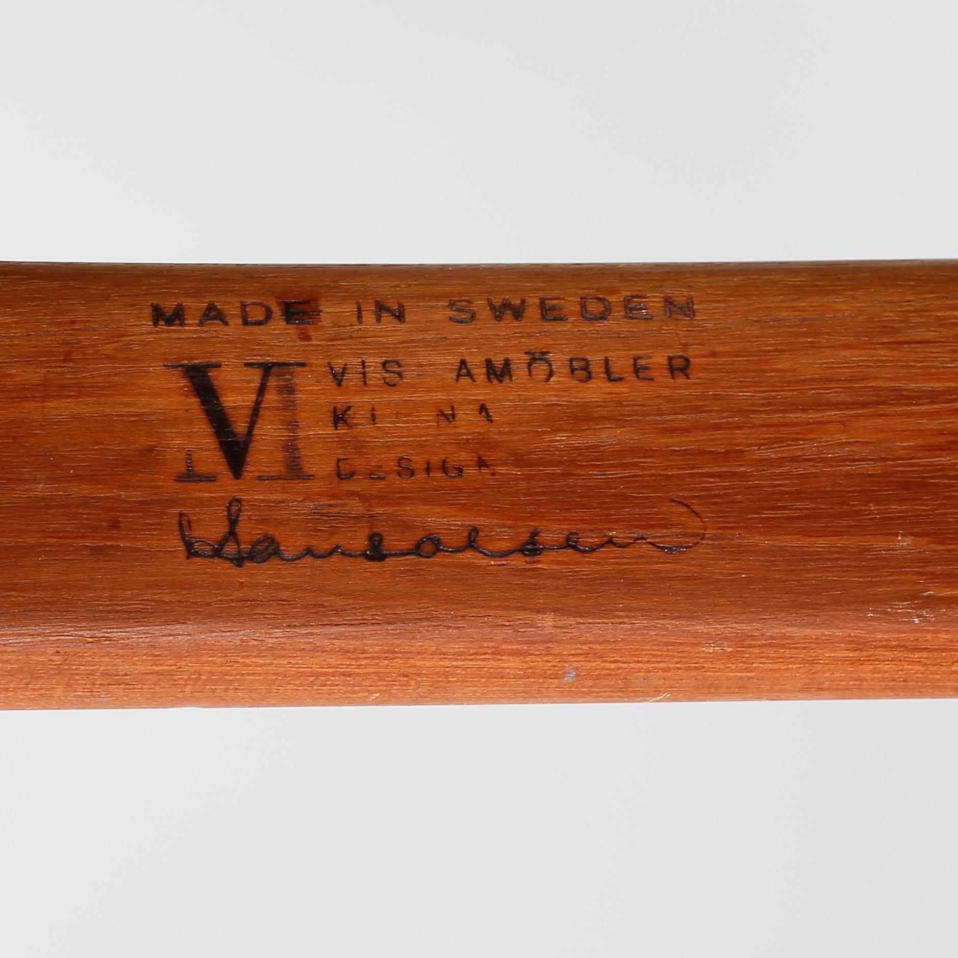 FÅTÖLJER, ett par, "Antilope", Hans Olsen, Viskadalens möbler, Kinna, 1960-tal.