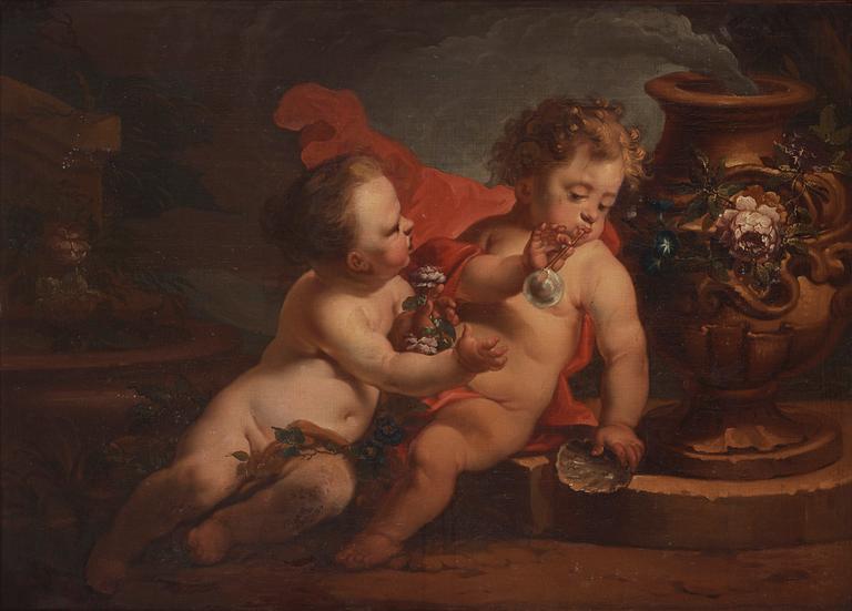 Jacob de Wit, Allegorical figure scene.