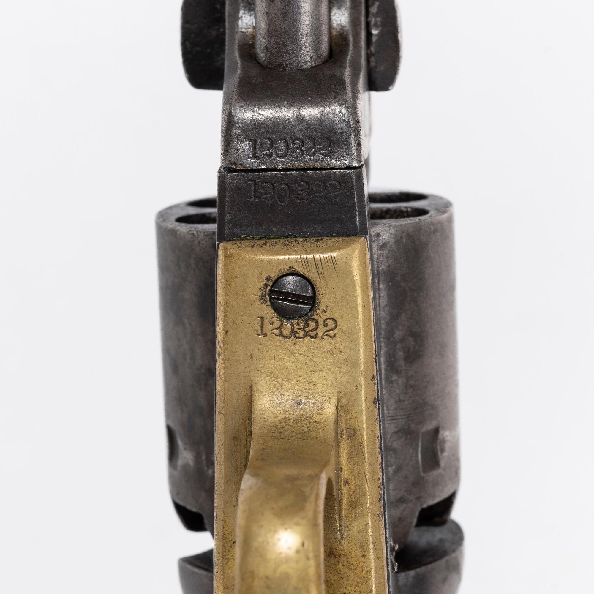 Slaglåsrevolver, Colt 1851 Navy, 1862.