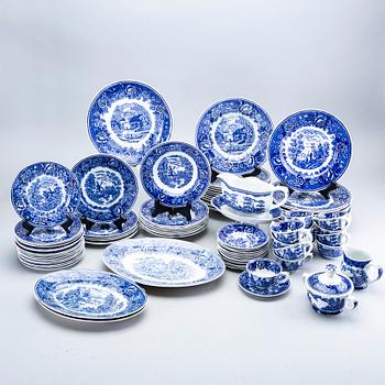 Reinhard Richter, servis, ca 76 delar, "Masema", Arabia flintgods Finland 1941-64.