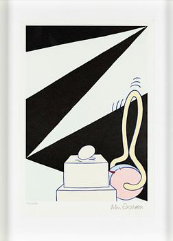 Marie-Louise Ekman, "Ett äggmonument, en skallra och en Olle-Baertling-målning".