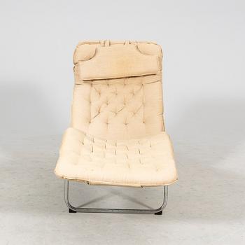 A canvas "kröken/kroken" recliner by Christer Blomquist for Ikea 1968.