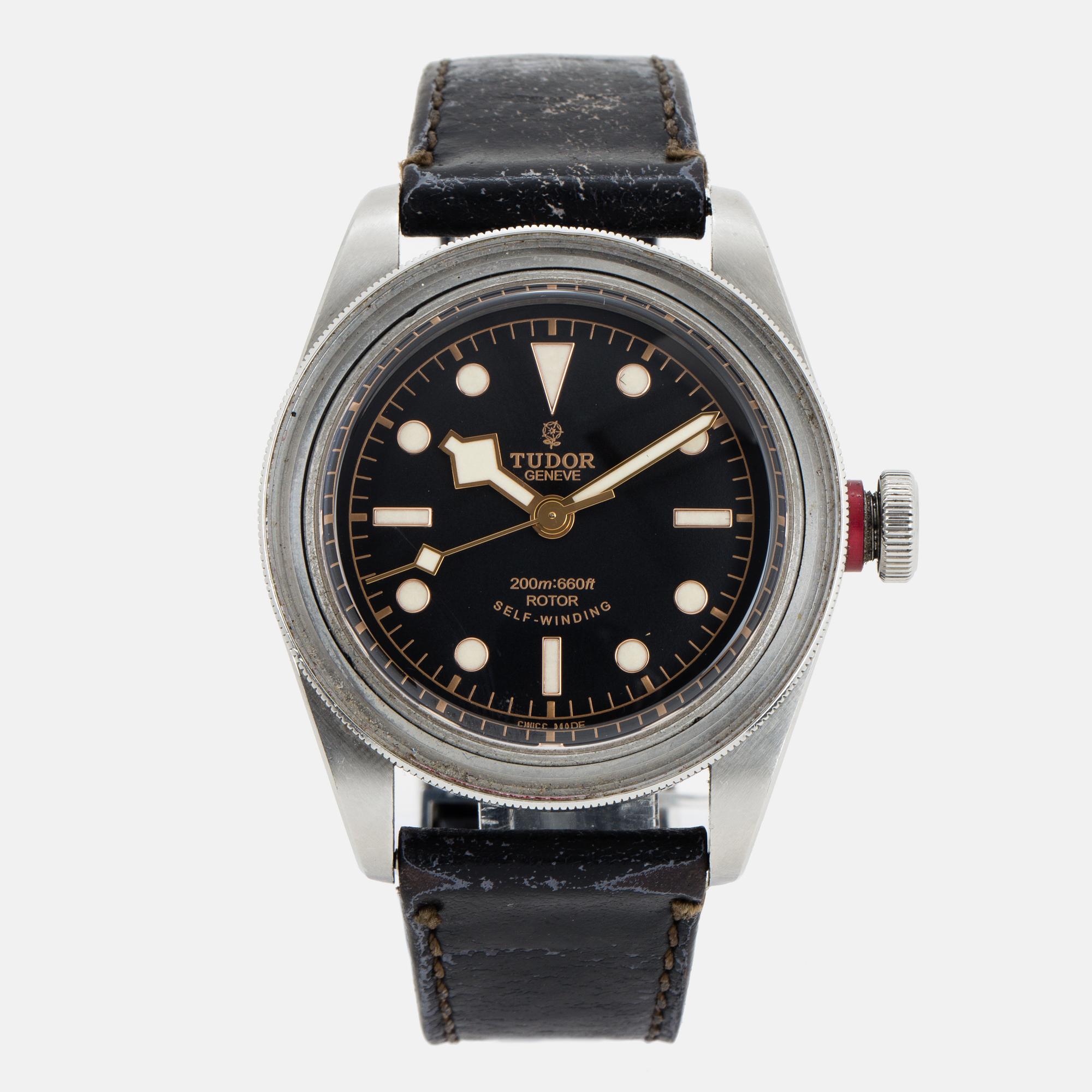 TUDOR, Geneve, Black Bay (220m:660ft), wristwatch, 41 mm.