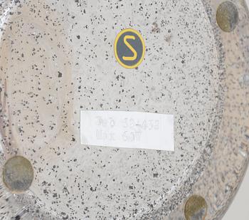 Bengt Orup, bordslampor, ett par, glas, Hyllinge, 1960-tal.