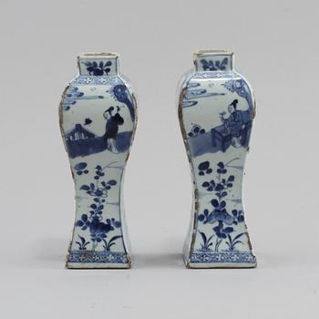 VASER, ett par, Kangxi, 1700-tal första hälft.