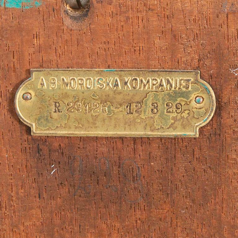 Carl Malmsten, an NK (Nordiska Kompaniet) 1924 birch and mahogany  book case.