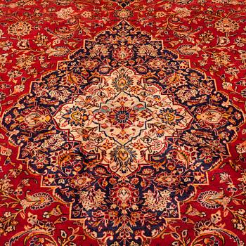 A CARPET, Kashan, around 414 x 290 cm.