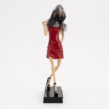 Lanvin, a porcelain figurine, 'Miss Lanvin 5', Franz, Limited Edition No. 018/800, 2007.