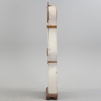 A 19th century longcase clock.